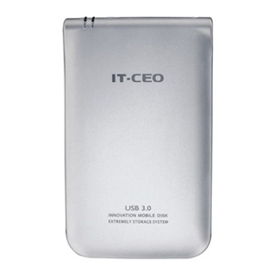 【当当自营】 IT-CEO 移动硬盘盒 F-6 2.5寸 高速usb3.0 sata接口（银）