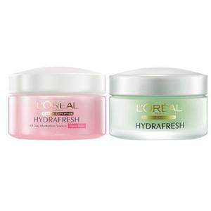 L'OREAL PARIS 巴黎欧莱雅清润全日保湿水精华凝露50ml+清润全日保湿特润霜50ml