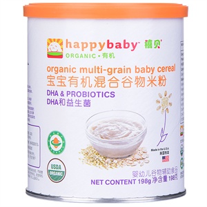 禧贝Happybellies 有机混合谷物米粉198g
