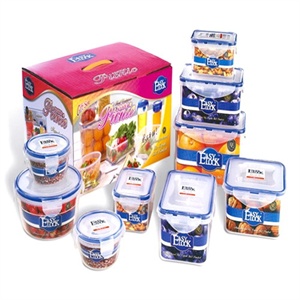 [当当自营] Easylock易扣 大容量保鲜盒九件套D7C9P3PicnicGiftSet