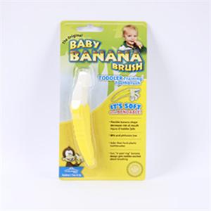 Baby Banana美国香蕉宝宝硅胶幼儿训练牙刷