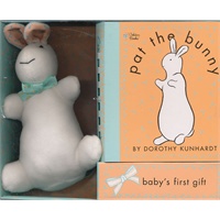 Pat the Bunny Book & Plush 拍拍小兔子（触摸书礼盒套装） ISBN 9780307163271