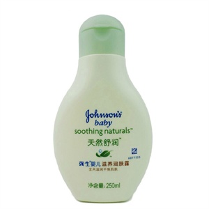 强生 婴儿天然舒润滋养润肤露 250ml