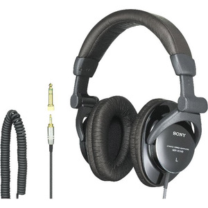 索尼耳机 MDR-V900HD DJ专用监听耳机 厚重低音和清亮高音