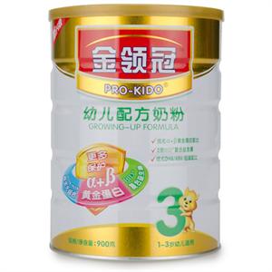伊利 金领冠幼儿配方奶粉 900克
