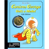 Curious George Gets a Medal Gift Edition 好奇猴乔治:得奖章啦!