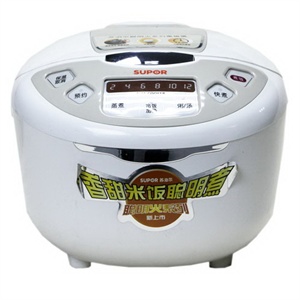 [当当自营]苏泊尔 电饭煲CFXB40FD11-75 晶钢内胆，纳米技术处理，超强不粘耐腐蚀