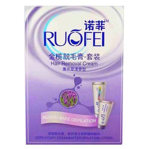 诺菲 金榄脱毛膏(薰衣草清香型)60g+修护液30g