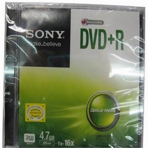 【当当自营】Sony 索尼 DVD+R 16速 4.7G 台产 1片盒装 刻录盘
