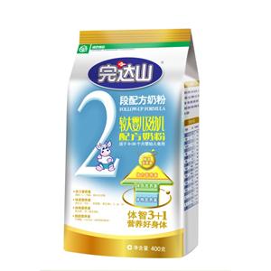 完达山 婴幼儿奶粉2段 400g/袋（6-36个月）