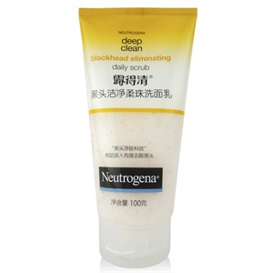 Neutrogena 露得清 黑头洁净柔珠洗面乳