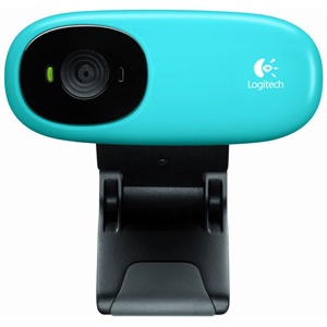 【当当自营】Logitech 罗技 C110网络摄像头水波蓝