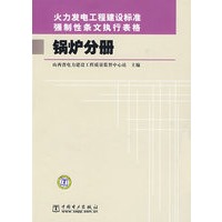 火力发电工程建设标准强制性条文执行表格 锅炉分册