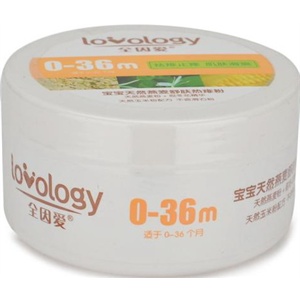 全因爱宝宝天然燕麦爽肤热痱粉120g