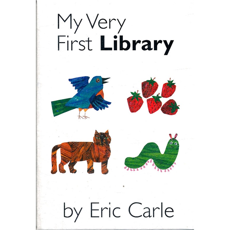 eric carle: my very first library 我的第一个图书馆(卡板书)