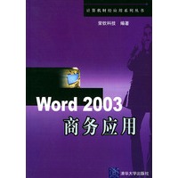 Word 2003商务应用——计算机财经应用系列