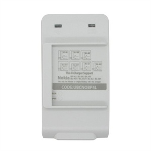 MOMAX多功能电池充电器 诺基亚BP-4L/BL-5K/BL-4S/BL-4CT/BL-5J/BL-4U