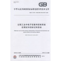 过程工业中电子设备和控制系统在调试中的标记和活动