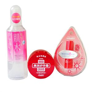 资生堂肌水滋养露240ml+护手霜100g套装送恒久水润唇膏