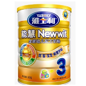 雅士利 能慧金装幼儿配方奶粉3段900g