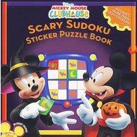 米奇妙妙屋：精彩数独贴画书Mickey Mouse Clubhouse Scary Sudoku and Spooky Puzzles