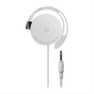 【当当销售配送】铁三角 Audio-Technica ATH-EQ300M-WH 挂耳式耳机 白色
