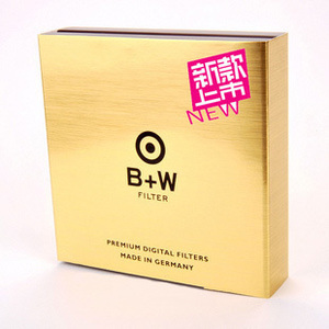 B+W 72mm超级镀膜UV镜(金环)