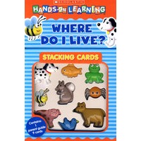 Where Do I Live? （Scholastic Hands-on Learning Stacking Ca） 我生活在什么地方?