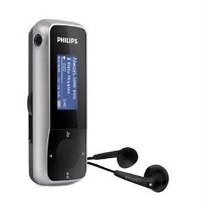 【当当销售配送】飞利浦 SA2MXX02K/93(2G）MP3 播放器 黑色