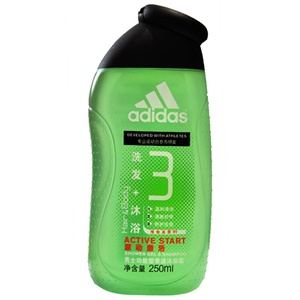 Adidas阿迪达斯 男士源动活力沐浴露（人参激活型）250ml