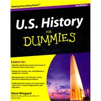 U.S. History For Dummies, Second Edition(ISBN=9780470436394)