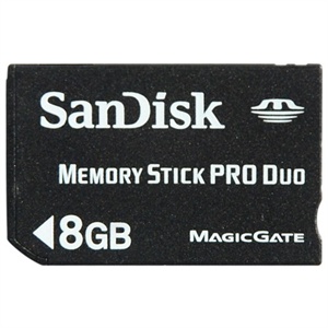 [当当销售配送]SanDisk8GB 标准 PRO Duo 记忆棒