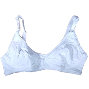 小素材 纯棉哺乳文胸8304(白色)-40