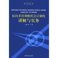 民间非营利组织会计制度讲解与实务——民间非营利组织会计制度培训用书
