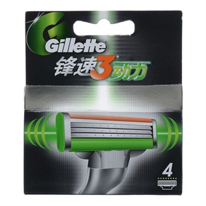Gillette吉列锋速3动力刀片（4片装）