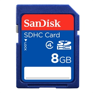 [当当销售配送]SanDisk 8GB 标准SDHC存储卡 (Class4)