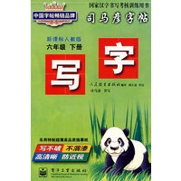 写字·新课标人教版 六年级 下册（小开本）