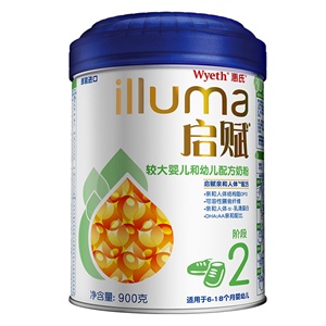 惠氏启赋二阶段900g