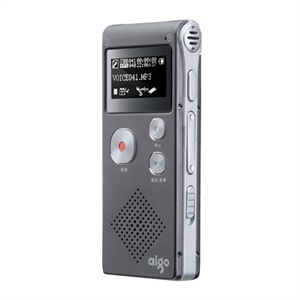 【当当自营】 aigo 爱国者 R5505 学习型录音笔 灰色 2G（断电保护 声控录音 电话录音 数字降噪）