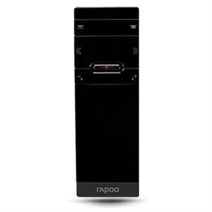 【当当销售配送】雷柏(Rapoo)2300Sky 2.4G无线演示控制器(黑色)(远达20米操控距离/内建幻灯片演示控制/长达六个月电池使用寿命)