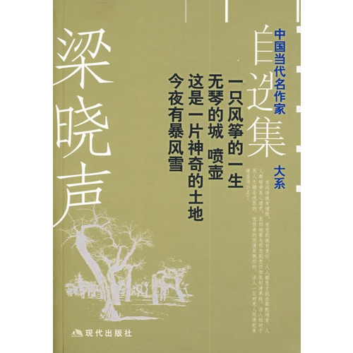 梁晓声自选集.1:一只风筝的一生/中国当代名家自选集系列