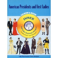 American Presidents and First Ladies CD-ROM and Book 美国总统与第一夫人（书和光盘）