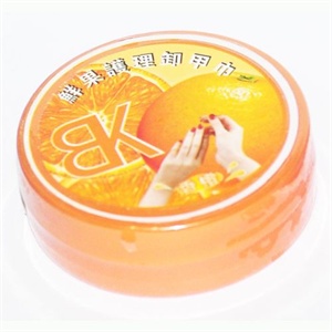 BK水果指甲卸甲巾32片装（香橙）