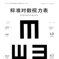标准对数视力表