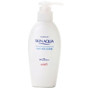 Mentholatum曼秀雷敦 新碧水簿美白防晒露SPF25 PA++ 140g