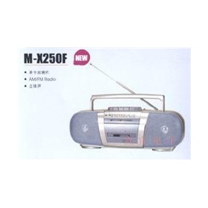 三洋立体声卡式收音录音机M-X250F 代理直销