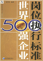 世界500强企业岗位执行标准