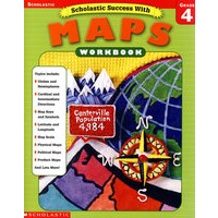 地图练习册(4年级)-学乐阅读系列 SCHOLASTIC SUCCESS WITH MAPS G4 (S)