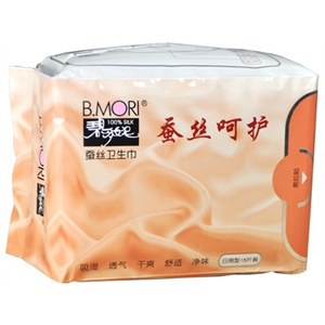 碧多妮 蚕丝卫生巾（日用型15片装）