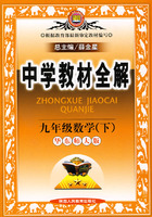 中学教材全解九年级数学（下）（华东师大版）